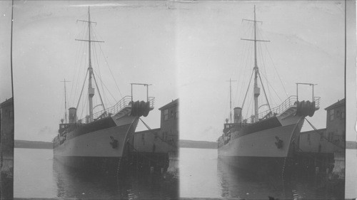 Cable Steamer in Harbor at Halifax, N.S. Canada