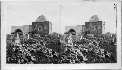 The ancient tomb of Rachel on the Bethlehem Road. Palestine