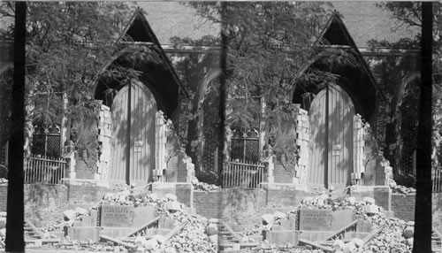 Ruins After the Earthquake - Jamaica