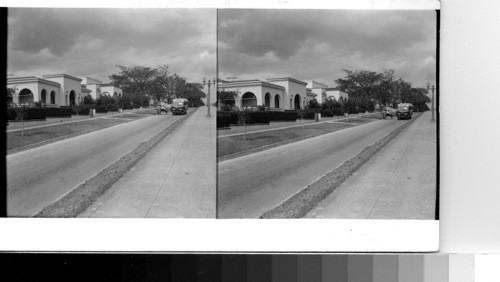 Cuba - Province of Oriente - Santiago De Cuba: Vista Alegre, the new residential district fast growing up with fine homes on the northern edge of the busy city which is the provincial capitol and second port city of Cuba. This district is taking people who prefer it out of the more crowded central sections of the city's residential areas