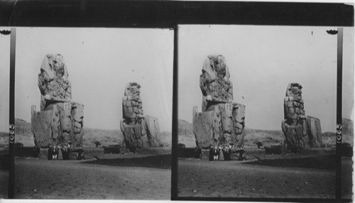 The Colossi of Memnon, Necropolis of Thebes, Egypt