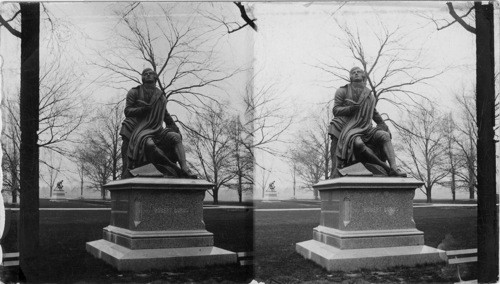 Statue of Robert Burns, Central Park. N.Y