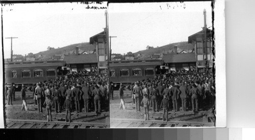 Prince Henry celebration. R.R. station. Ohio