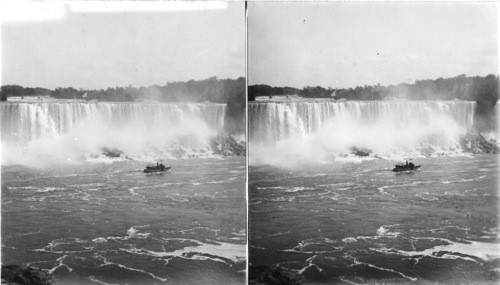 View of Niagara Falls. N.Y