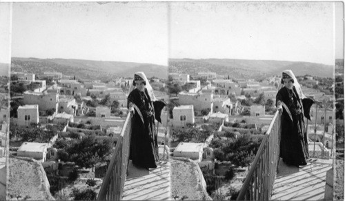 Looking over Bethlehem, Palestine