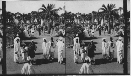 Witch Dancing- Sudanese Village between the White and Blue Nile, near Khortoum. Egypt