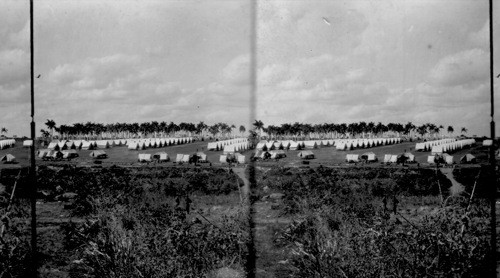 General view of the Camp of the 6th Ohio Vol. Inf., Cienfuegos, Cuba