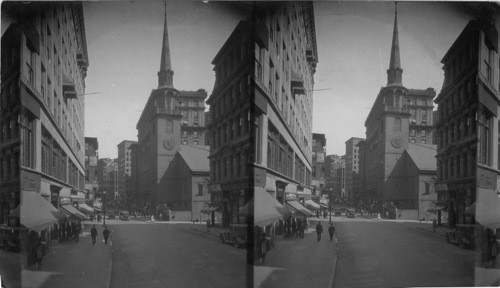 Old South Church at Corner of Washington St. and Milk St., Boston, Mass