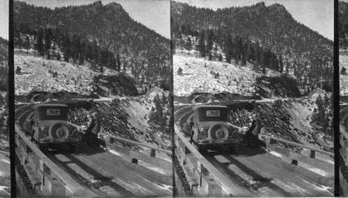 N.W. to St. Peters Dome on the Corley Mountain Highway, Colo. (near Colorado Springs)