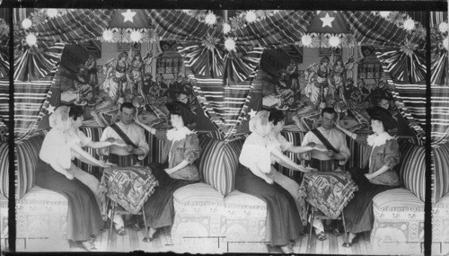 Fortune Telling in Streets of Cairo, Jamestown Exposition. VA