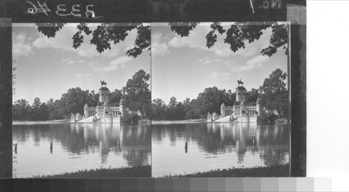 In the El Retiro, Madrid's most beautiful public park, Spain