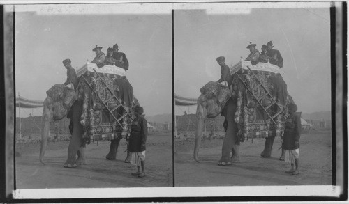 Native Hindu Princes, Traveling in State, India