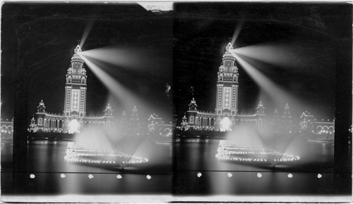 The Great Search Light and Electric Tower. Pan-American Exposition