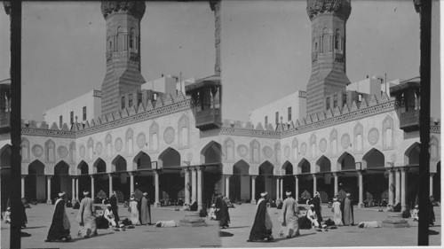 The Mosque el Azhar (Court), Cairo, Egypt