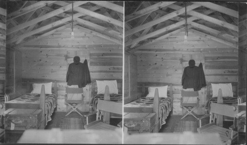 Interior of Regular Cabin, Zion. Utah