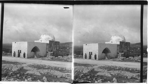 Rachel’s Tomb on near the Road to Bethlehem. Palestine