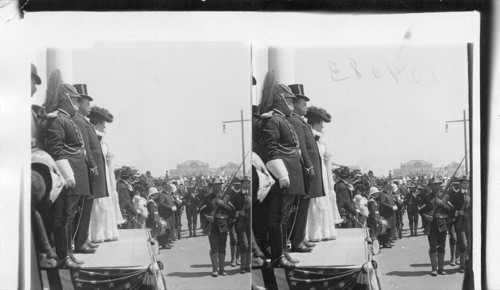 President and Mrs. Roosevelt. A Military Parade. Charles, S. Carolina