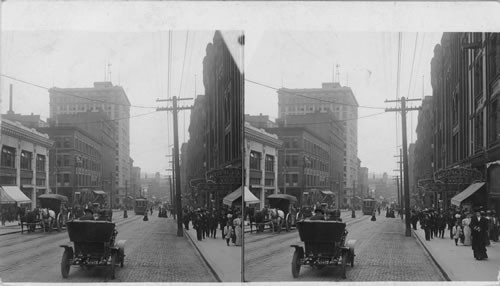 2nd Ave. South from Marion St. Seattle, Wash