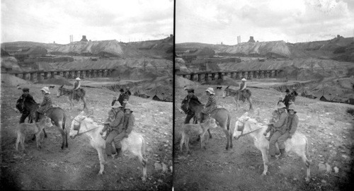 Fun for the miner's children - a glimpse in the outskirts of Leadville, Colorado