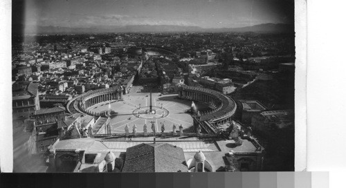 Rome from balcony of St. Peter's