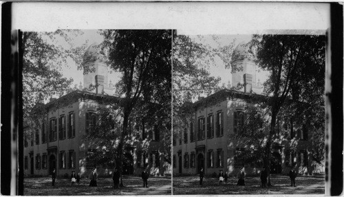 Court House Scene of trial of the Murder of Joseph and Hyrum Smith, Carthage, Ill