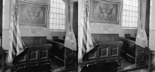 George Washington Pew in St. Paul Church, Broadway, N.Y. City