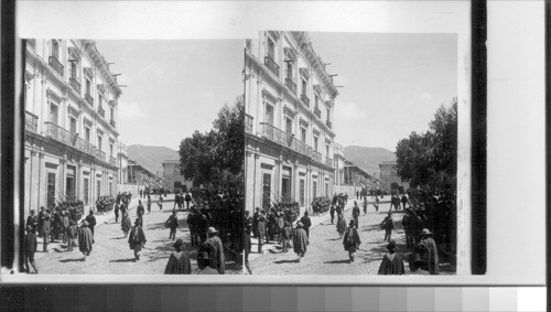 Palace of the President of Bolivia with Military Guard. La Paz. Bolivia