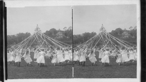 A May party on the lawn. N.Y. City