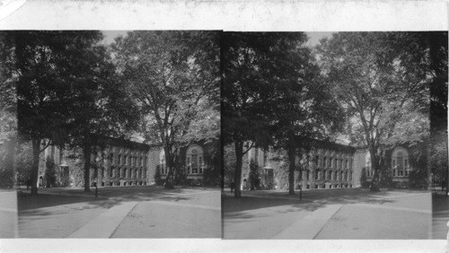 Looking N.E. to old Nassau Hall Princeton University Campus, N.J