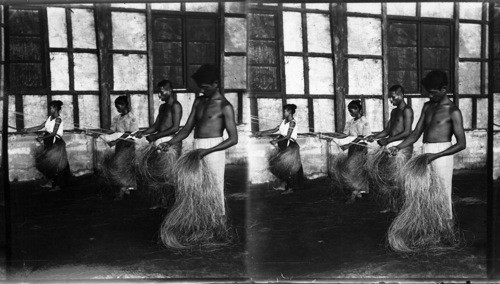 Weaving Rope, Native Method. Hemp Industry, Philippines