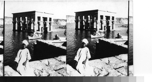 The kiosk from the temple of Isis - Philae - Egypt, (April 1931)