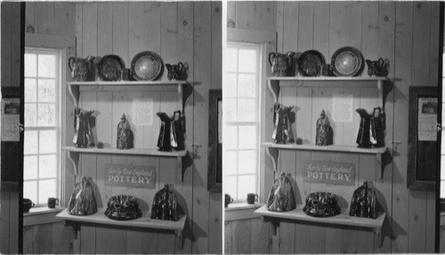 A Collection of early New England pottery, Old Sturbridge Village