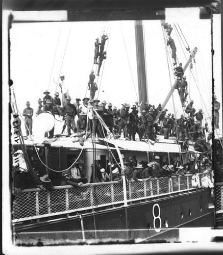 The Yucatan carrying the "Rough Riders", to Cuba