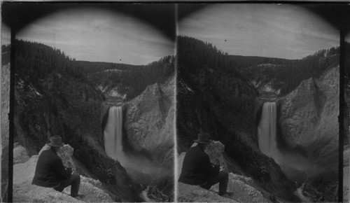 The Falls of the Yellowstone River, Yellowstone Park