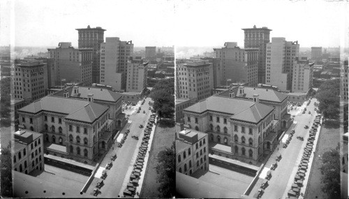 From State Office West to Post Office and Skyscrapers. Richmond, VA