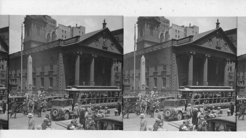 Exterior of St. Paul's Church on Broadway, N.Y. City