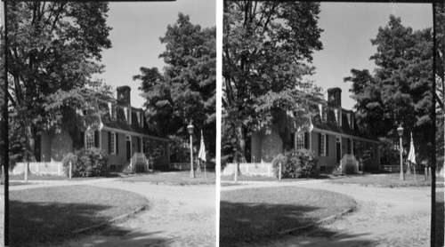 Custin-Maupin House. Williamsburg, Virginia. [Bracken House]