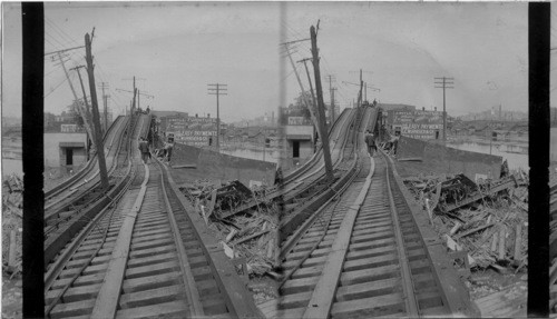 Ninth Street Viaduct, The Flood, Kansas City, Kan