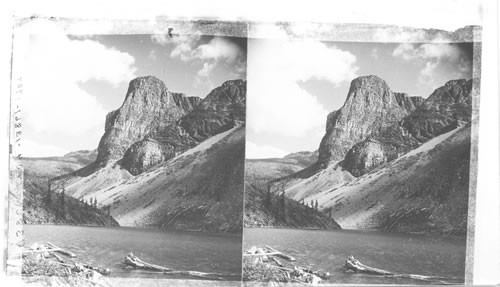 Tower of Babel and Moraine Lake, Valley of Ten Peaks