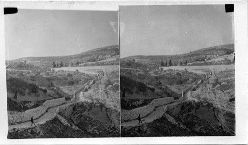 Valley of Jehoshaphat - Scene of last Judgement near Jerusalem Palestine