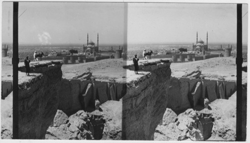 The citadel looking from Gebel-Mokattam