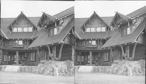 Old Faithful Inn. Yellowstone National Park. Wyo