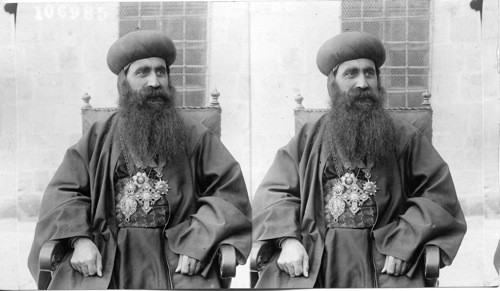 Syrian archbishop - head of the Syrian Christian Church. Syria