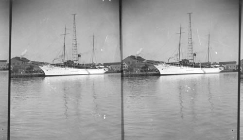 The Mayflower Boat Docked at Navy Yard, Wash., D.C