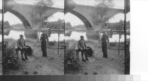 A farmer & a fisherman, Leksand, Sweden