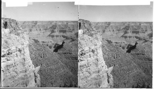 Grand Canyon from Bright Angel Hotel. Arizona