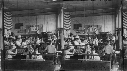 Printing Class, Harrison Tech. H.S., Chicago, Ill