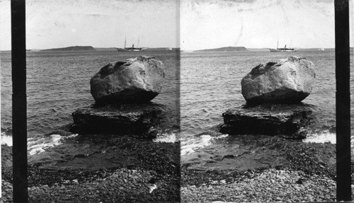 Balance Rock, Bar Harbor, Maine