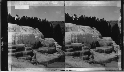 Cleopatra Terrace - Mammoth Hot Springs, Y.N.P. Wyoming