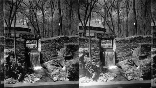 Ruins of George Washington Mill near Great Falls of Potomac